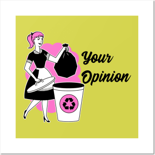 Your Opinion Means this Much | Sarcasm Posters and Art